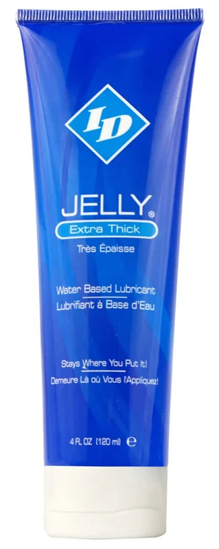 ID Jelly Lubricant Travel Tube 4 oz – Thick, Cushioned, and Ready for Adventure!