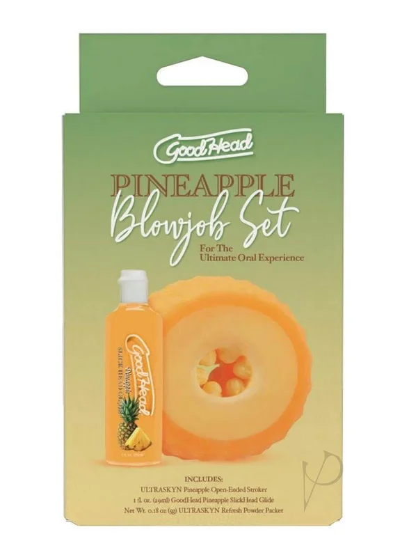 GoodHead Blowjob Set Pineapple