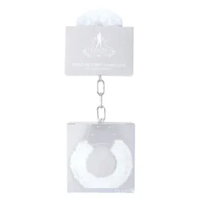 Ouch! Pleasure Handcuffs Furry – White